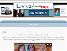 Tablet Screenshot of jenfreeman.com